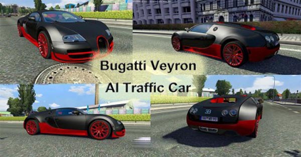 Bugatti Veyron AI Traffic Car