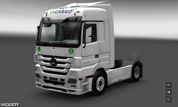 CS Cargo skin for MB Actros