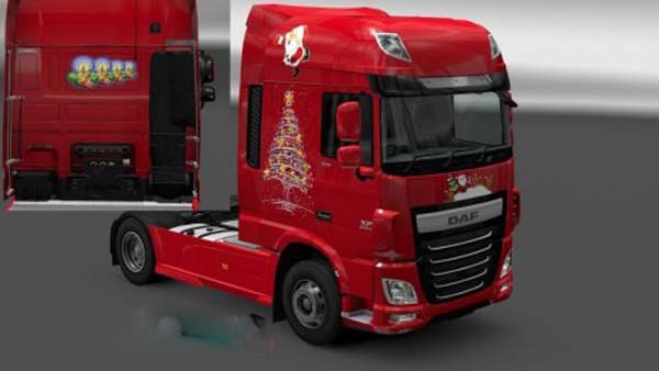 DAF XF Euro 6 Christmas Skin