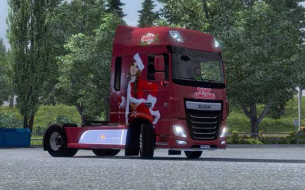 DAF XF Euro 6 Christmas Skin