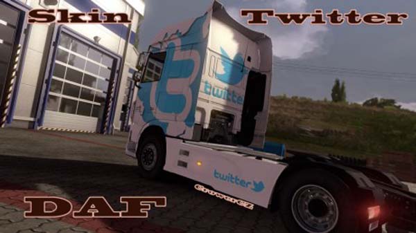 DAF XF Euro 6 Twitter Skin