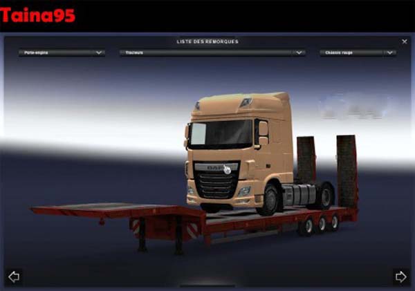 Daf Xf Euro6 Overweight Trailer