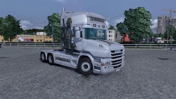 Deathstroke skin for Scania T Topline