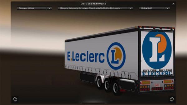 E.Leclerc trailer