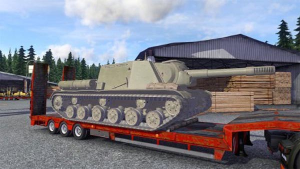 ISU-152 Overweight cargo 