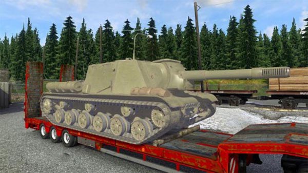ISU-152 Overweight cargo