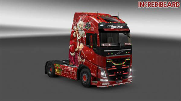 IncrediBeard Volvo FH16 2012 Christmas Skin