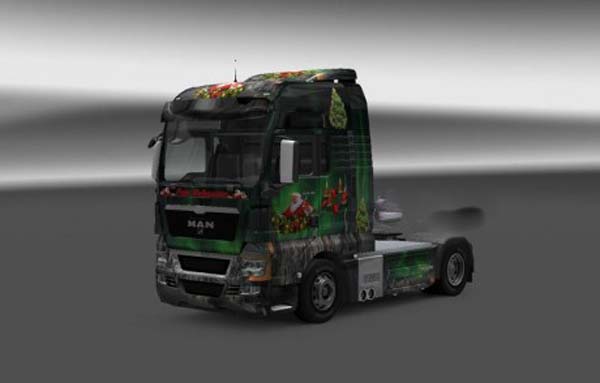 MAN TGX Little Christmas skin