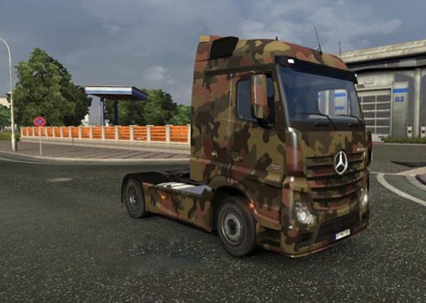 Mercedes MP4 Army Skin