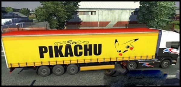 Pikachu Transport Trailer