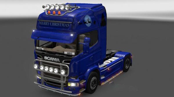 Scania Streamline Merry Christmas Skin