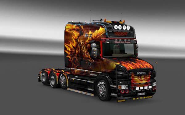 Scania T Longline Dragon Skin