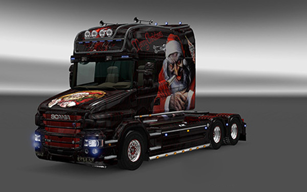 Scania T Merry Christmas Skin