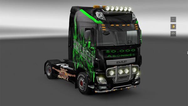 Skin DAF E6 DanjorFR YT