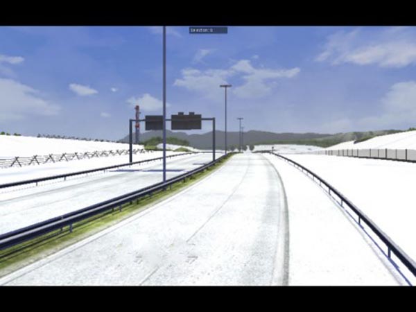 Snow on some roads Mod 1.5