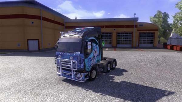 Vinyl Scratch Iveco Skin