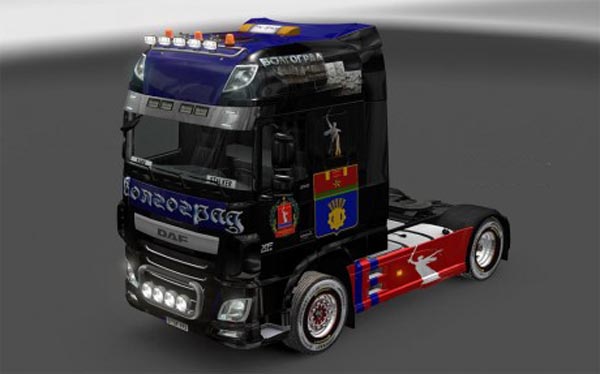 Volgograd skin for DAF Euro 6