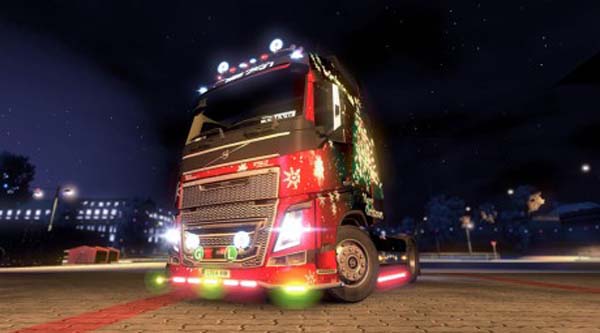 Volvo FH 2012 Christmas Metallic Skin