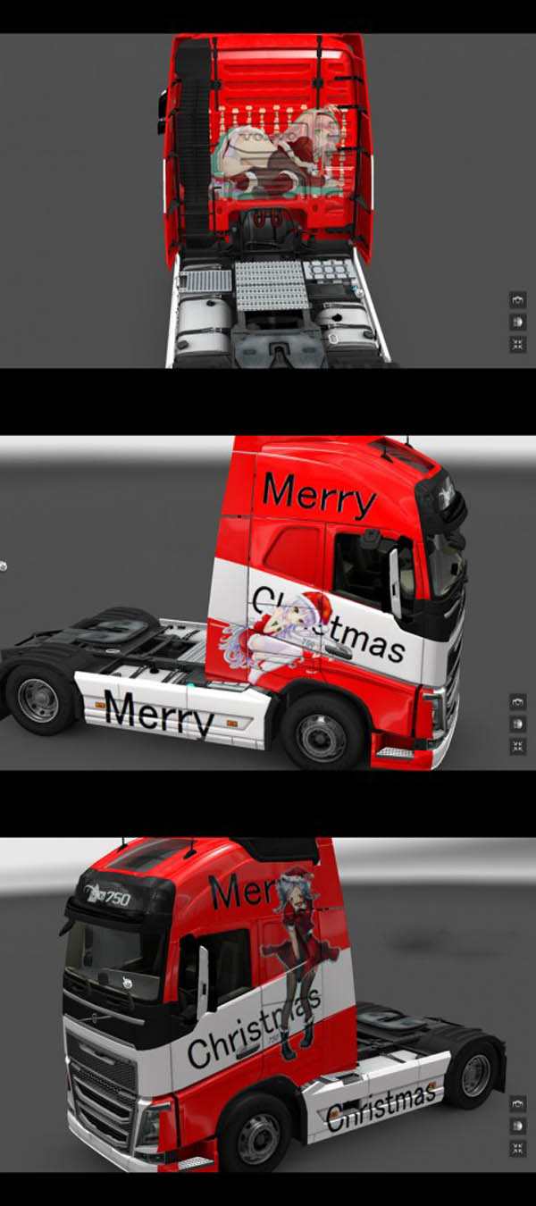 Volvo FH 2012 Merry Christmas Skin