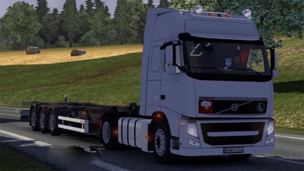 Volvo FH + Samro trailer