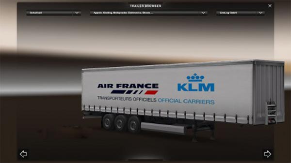 Air France KLM trailer