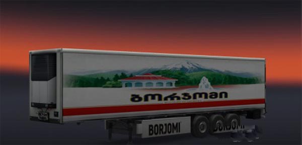 Borjomi Trailer Skin