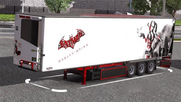 Chereau Trailer skin Harley Qinn