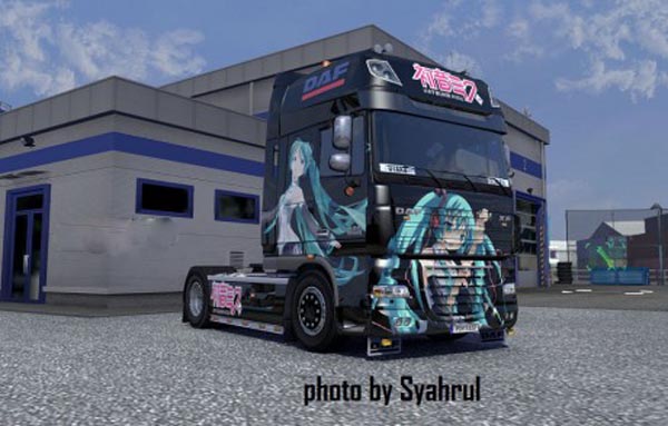 DAF 50K Hatsune Miku Skin