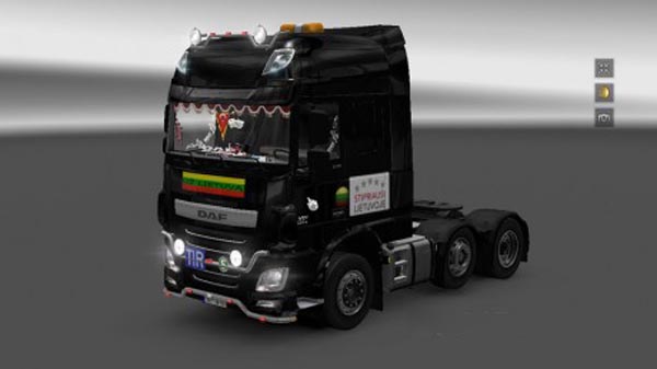 DAF XF Euro 6 Lietuva Skin