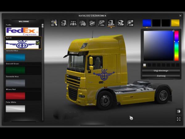 Daf XF 105 CC Skin