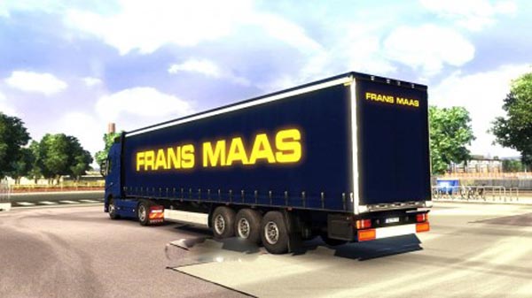 Frans Maas Transport Trailer Skins