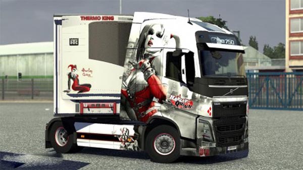 Harley Quinn Volvo FH16 GXL & Chereau