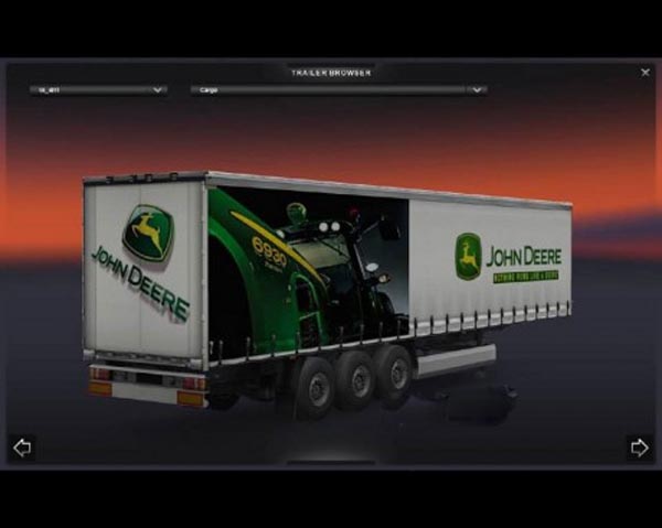 John Deere trailer
