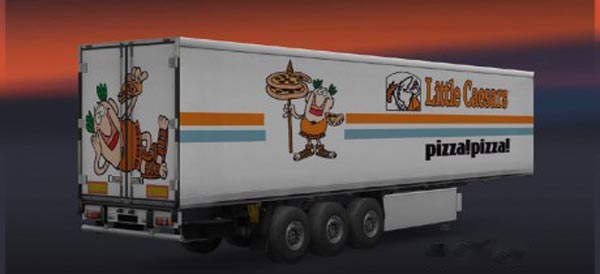 Little Caesar’s Pizza Trailer