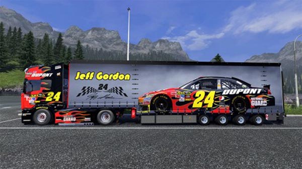 Nascar Jumbo Trailer – Standalone