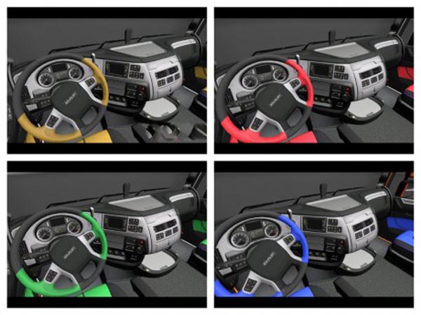 New DAF Euro 6 interiors pack 4+1