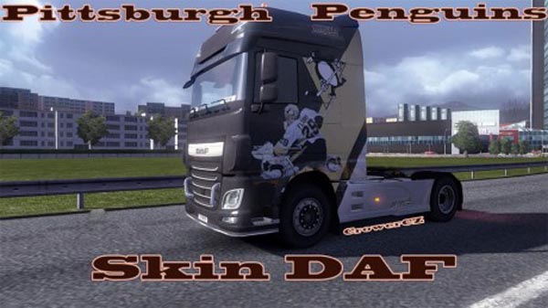 Pittsburgh Penguins – DAF XF EURO 6 – Skin