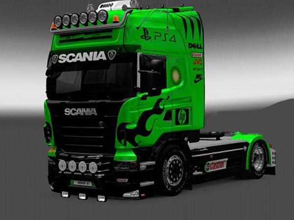 Scania PS4 skin