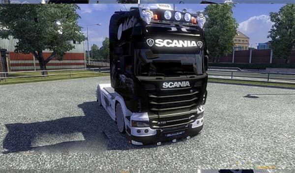 Scania Skins Wolf Truck 
