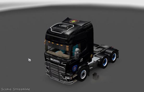Scania Streamline Neon V8 Skin