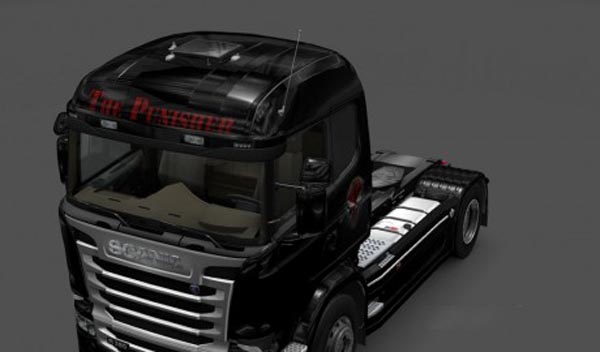 Scania Streamline Punisher Skin