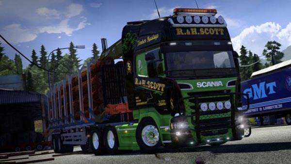 Scania Streamline R.&H.Scott Timber Skin