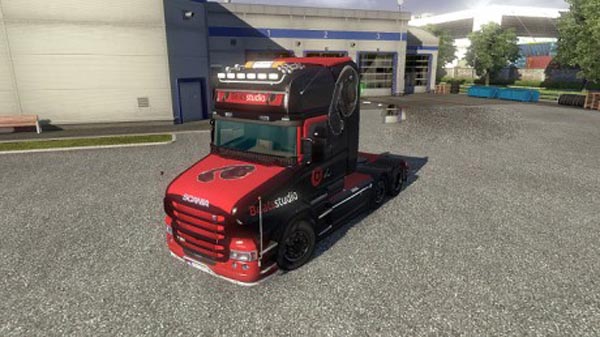 Scania T Beats Studio Skin