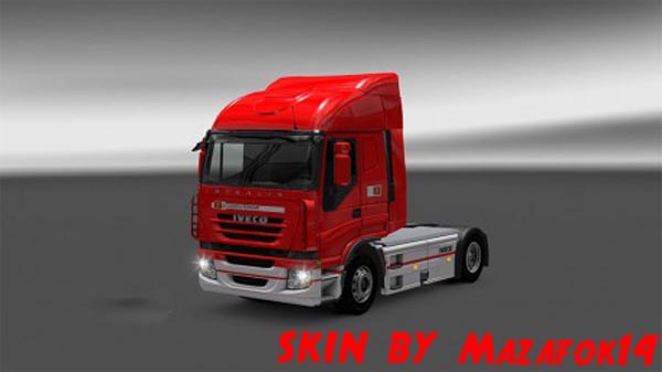 Skin Iveco Stralis Scuderia Ferrari