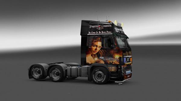 Volvo FH 2009 Black Perl Skin