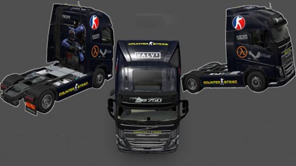 Volvo FH 2012 Counter Strike 1.6 Skin