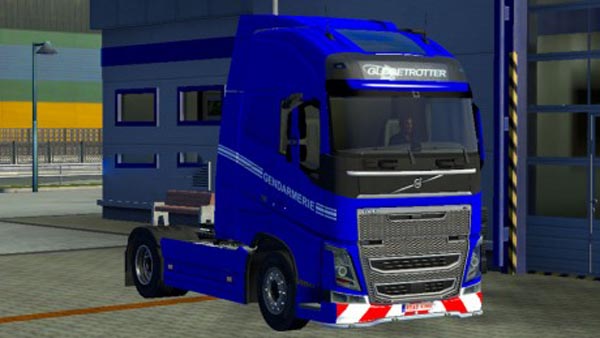 Volvo FH 2012 Gendarmerie Skin