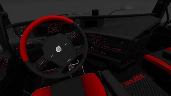 Volvo FH16 Redline Interior