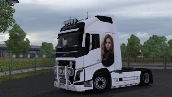 Girl skin for Volvo