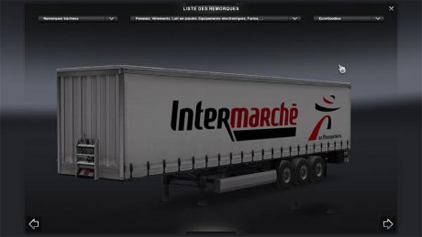 Intermarché trailer skin